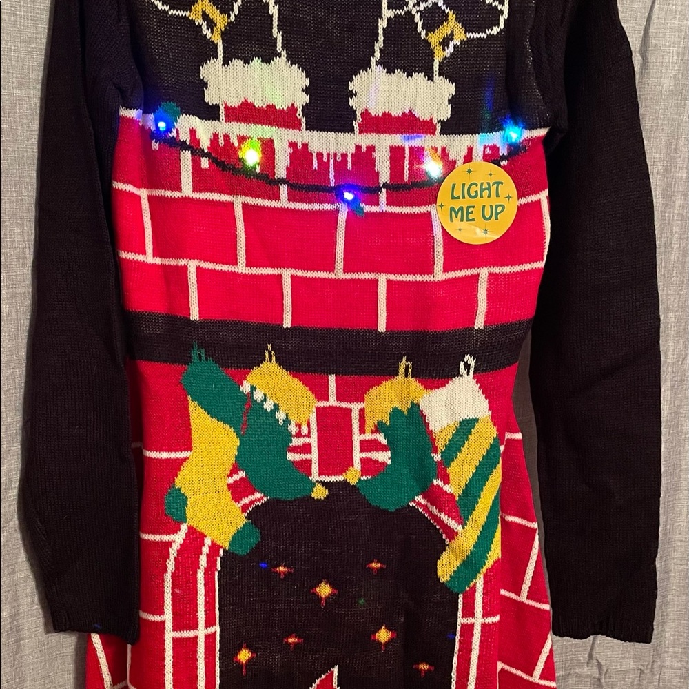 Women’s ugly sweater dress